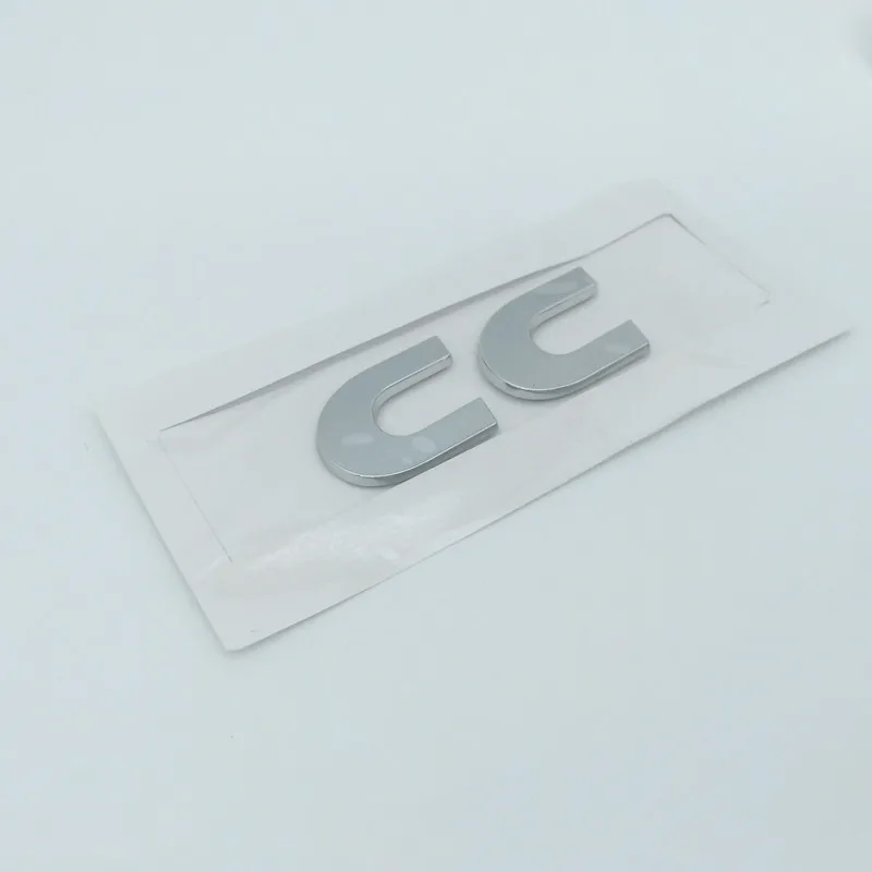 1 шт. 3D ABS высокое качество CC Автомобильная буква задний хвост фотоэмблема значок