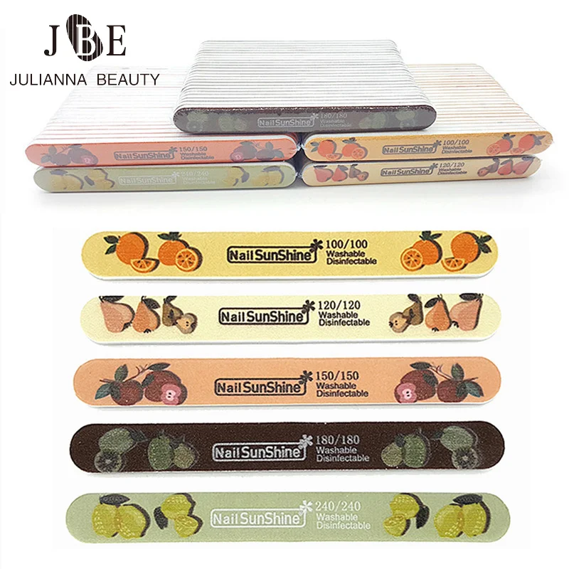 50pcs Color Fruit Sandpaper Nail Files For Manicure Nail Buffer 100/180 Straight Thick Sanding Foam Emery Board Lime a ongle
50pcs Color Fruit Sandpaper Nail Files For Manicure Nail Buffer 100/180 Straight Thick Sanding Foam Emery Board Lime a ongle