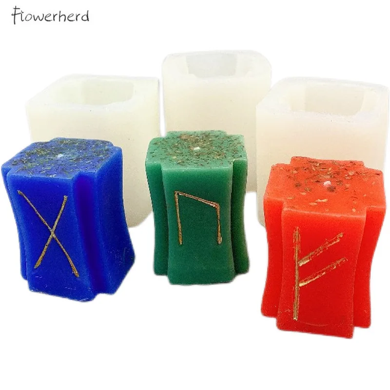 Rune Candle Silicone Mould Handmade Resin Molds Occult Divination Soap Mold Aromatherapy Candle Molds for Candle Making Supplies
Rune Candle Silicone Mould Handmade Resin Molds Occult Divination Soap Mold Aromatherapy Candle Molds for Candle Making Supplies