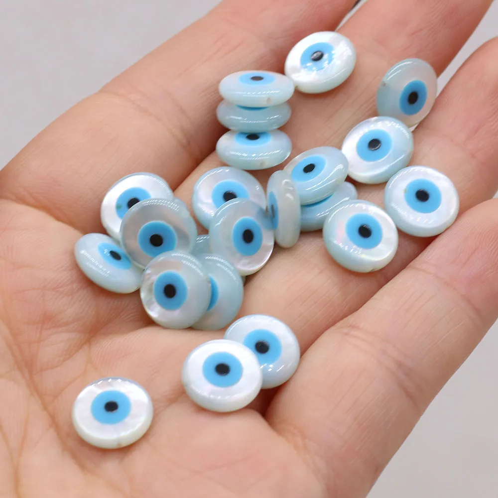 10 PCS Natural Freshwater Shell Beads Circular Eye for DIY Jewelry Making Necklace Earrings Accessories High Quality Gift
10 PCS Natural Freshwater Shell Beads Circular Eye for DIY Jewelry Making Necklace Earrings Accessories High Quality Gift
