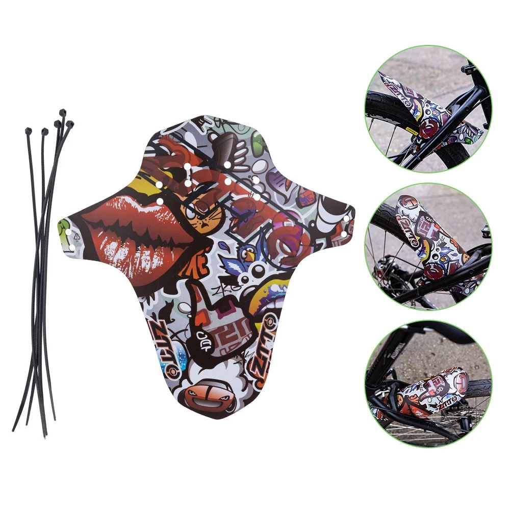 Bike Fender MTB Mud Guard Front And Rear Compatible Mountain Bicycle Printed Carbon Fiber Downhill Bike Mudguard
Bike Fender MTB Mud Guard Front And Rear Compatible Mountain Bicycle Printed Carbon Fiber Downhill Bike Mudguard