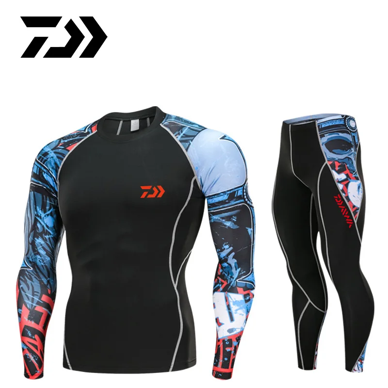 DAIWA Men's Fishing Clothes Sports Running Elasticity Suit Daiwa Autumn Quick-drying Breathable Moisture Wicking Training Suit
DAIWA Men's Fishing Clothes Sports Running Elasticity Suit Daiwa Autumn Quick-drying Breathable Moisture Wicking Training Suit