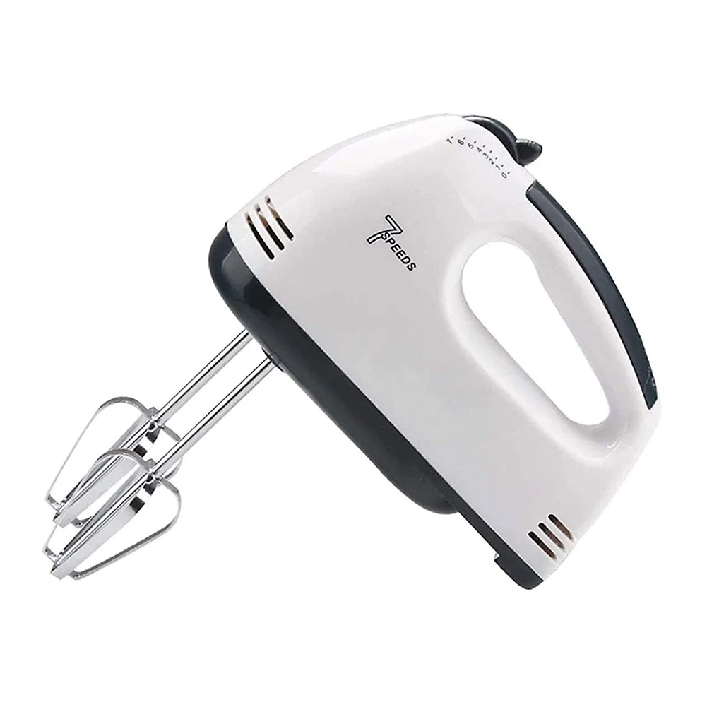 180W Stainless Steel 7 Speeds Electric Egg Mixer Beater Food Dough Blender Kitchen Cooking Portable Quick Mixing Tool
180W Stainless Steel 7 Speeds Electric Egg Mixer Beater Food Dough Blender Kitchen Cooking Portable Quick Mixing Tool