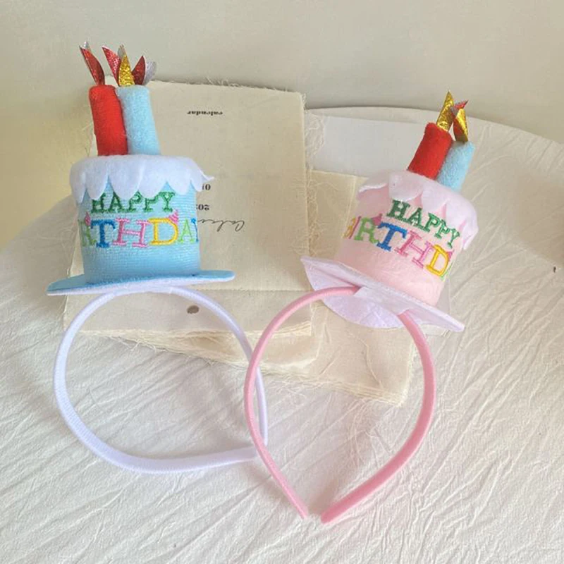 Birthday Cartoon Cake Headband For Children Pink Blue Cotton Hair Bands Boys Girls Chic Birthday Party Hair Hoops Accessorie
Birthday Cartoon Cake Headband For Children Pink Blue Cotton Hair Bands Boys Girls Chic Birthday Party Hair Hoops Accessorie