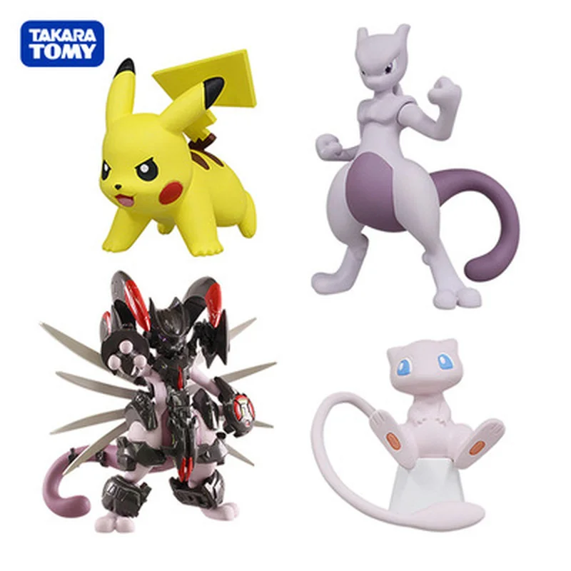 TAKARA TOMY Genuine Pokemon Gashapon Toys Pikachu Mewtwo Mew Cute Action Figure Model Ornament Toys
TAKARA TOMY Genuine Pokemon Gashapon Toys Pikachu Mewtwo Mew Cute Action Figure Model Ornament Toys