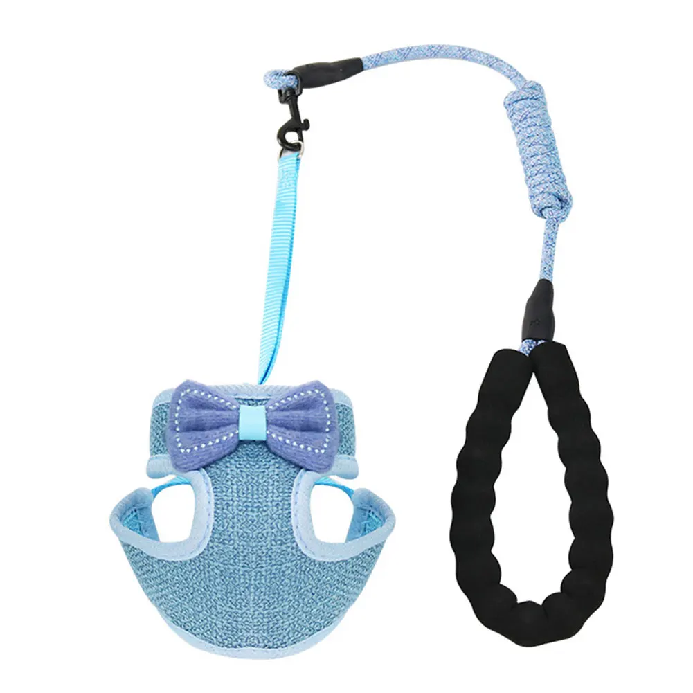 NEW Bowknot Vest Cat Rope Cat Leash And Bowknot Harness Set Pet Adjustable Harness With Leash For Cats Sweetie
NEW Bowknot Vest Cat Rope Cat Leash And Bowknot Harness Set Pet Adjustable Harness With Leash For Cats Sweetie
