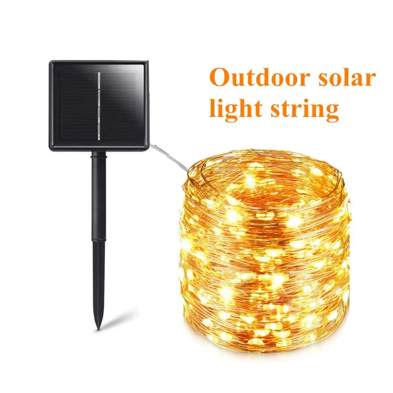 Waterproof light solar LED light outdoor string christmas lights outdoor garden decoration Lawn Christmas Decoration Lighting
Waterproof light solar LED light outdoor string christmas lights outdoor garden decoration Lawn Christmas Decoration Lighting