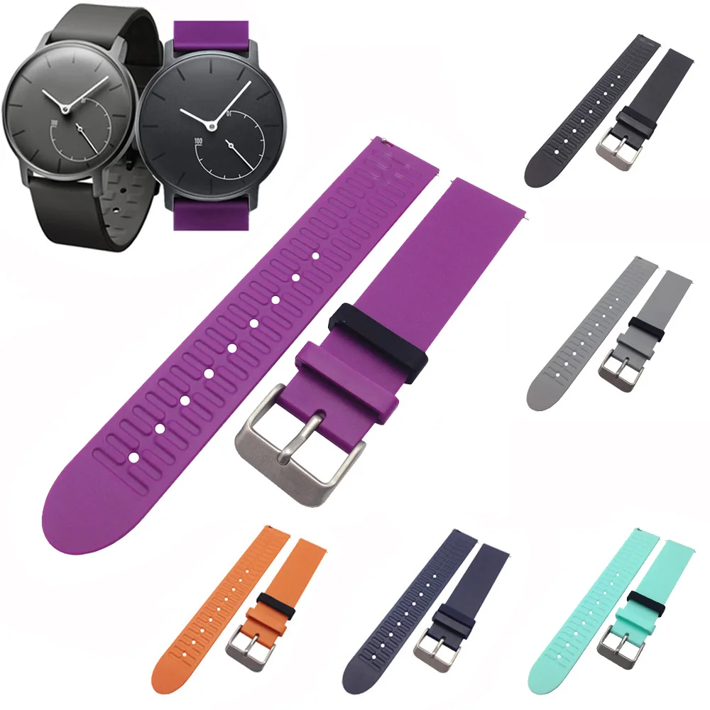Silicone Watch Band Wristband Strap Bracelet For Withings Activite Steel Premium soft replacement silicone band for Withings Act
Silicone Watch Band Wristband Strap Bracelet For Withings Activite Steel Premium soft replacement silicone band for Withings Act