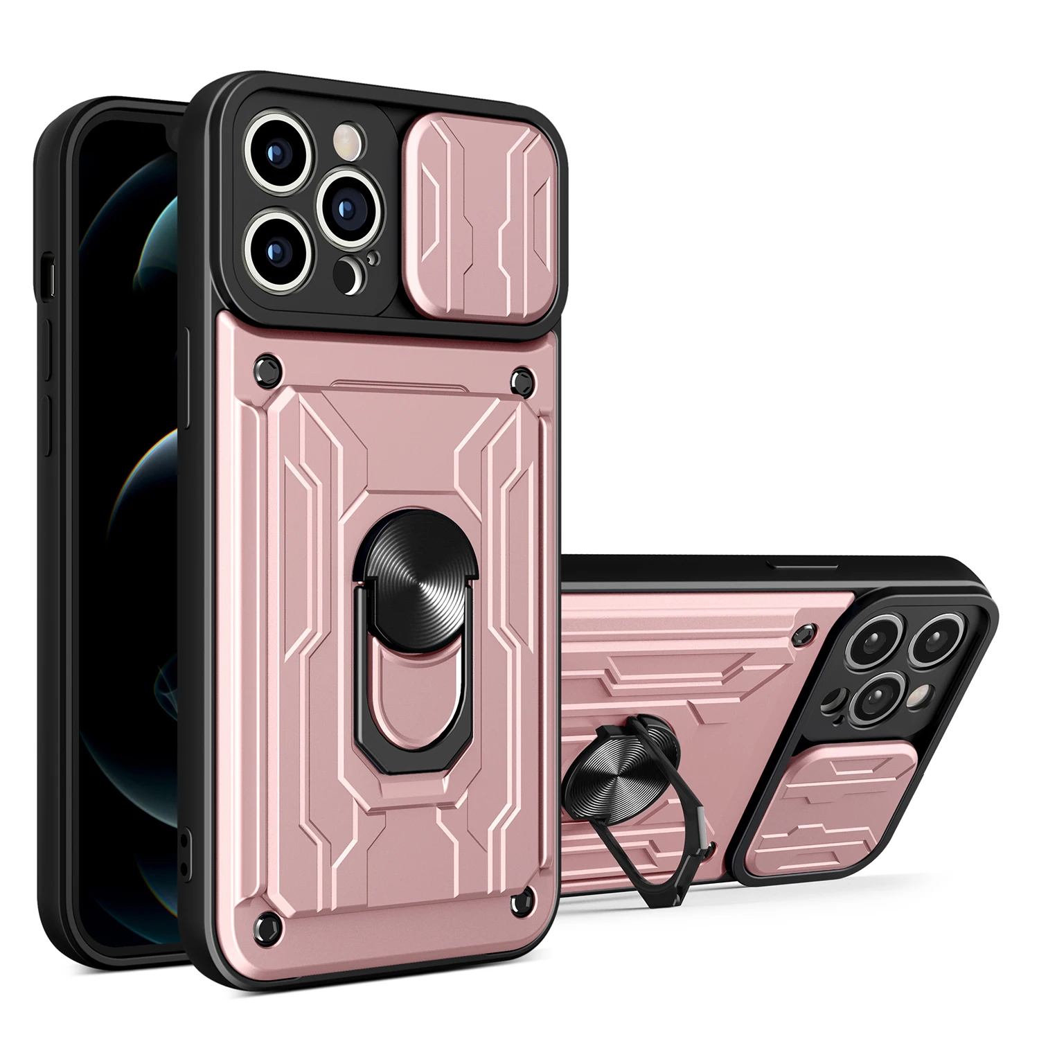 Phone Case For Samsung Galaxy S21 S22 FE PLUS ULTRA Push Window Armor Anti-fall With Card Slot Stand Shockproof Back Cover
Phone Case For Samsung Galaxy S21 S22 FE PLUS ULTRA Push Window Armor Anti-fall With Card Slot Stand Shockproof Back Cover