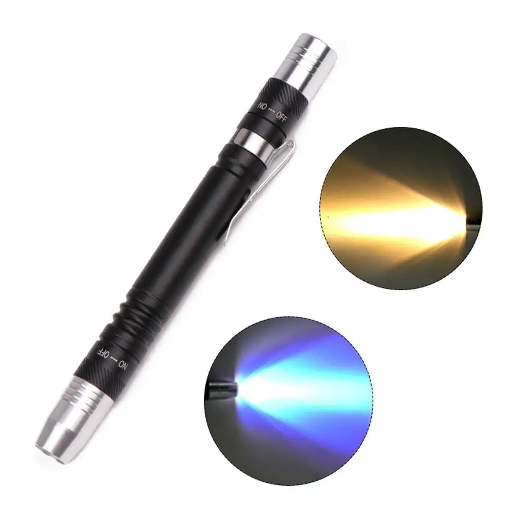 Flashlight Waterproof 365 Pocket Clip Jade Jewelry Gem Testing Torch 1 Mode Identification | Лампы и освещение