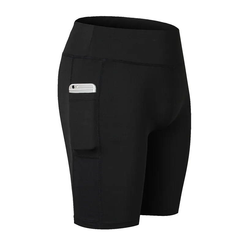 Women's Yoga Shorts Side Pocket Fitness Running Elastic Tight Quick Dry Wicking Shorts
Women's Yoga Shorts Side Pocket Fitness Running Elastic Tight Quick Dry Wicking Shorts