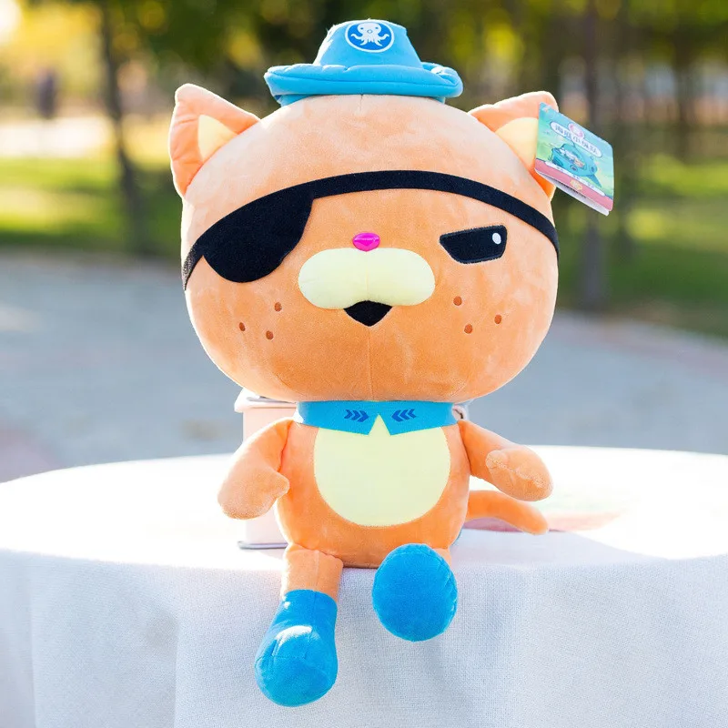 

46cmOriginal Octonauts pluszowe zabawki skorupiaki Peso Kwazii dostosować Vegimal zwierząt nadziewane Party urodziny prezent dla