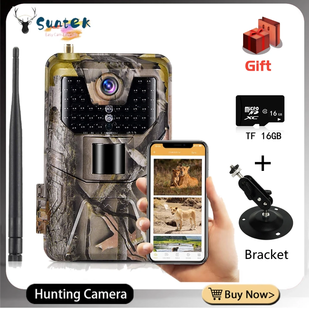 Outdoor 4K 20MP 1080P Trail Camera 2G SMTP MMS Waterproof Hunting Camera 940NM Night Vision for Wildlife Digital Surveillance
Outdoor 4K 20MP 1080P Trail Camera 2G SMTP MMS Waterproof Hunting Camera 940NM Night Vision for Wildlife Digital Surveillance