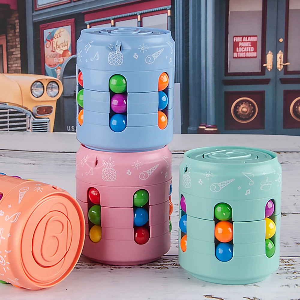 Rotating Magic Bean Intelligence Fingertip Cube Children's Finger Gyro Magic Disk Educational Cube Toy Stress Relief Toys
Rotating Magic Bean Intelligence Fingertip Cube Children's Finger Gyro Magic Disk Educational Cube Toy Stress Relief Toys