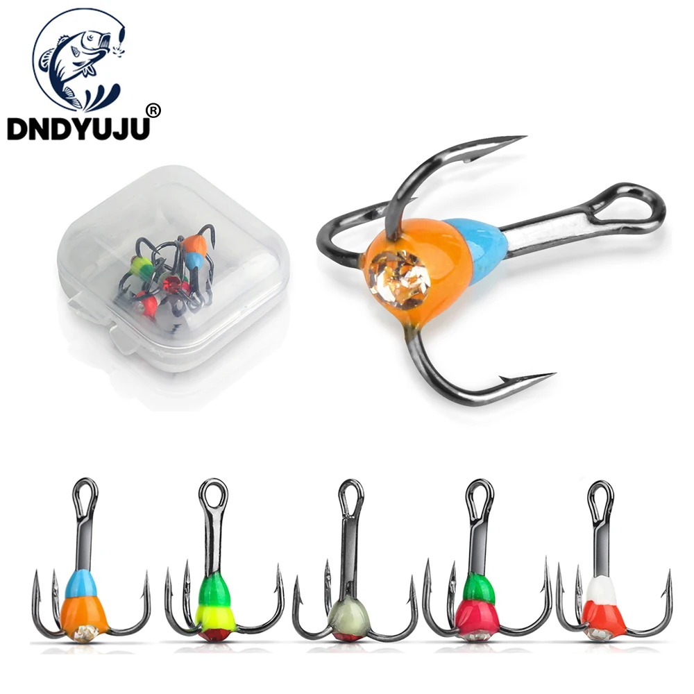 5pcs/pack High Carbon Steel Winter ice Fishing Hooks Overturned Barbed Trebles Hooks With Diamond Eye Fishing Tackle
5pcs/pack High Carbon Steel Winter ice Fishing Hooks Overturned Barbed Trebles Hooks With Diamond Eye Fishing Tackle