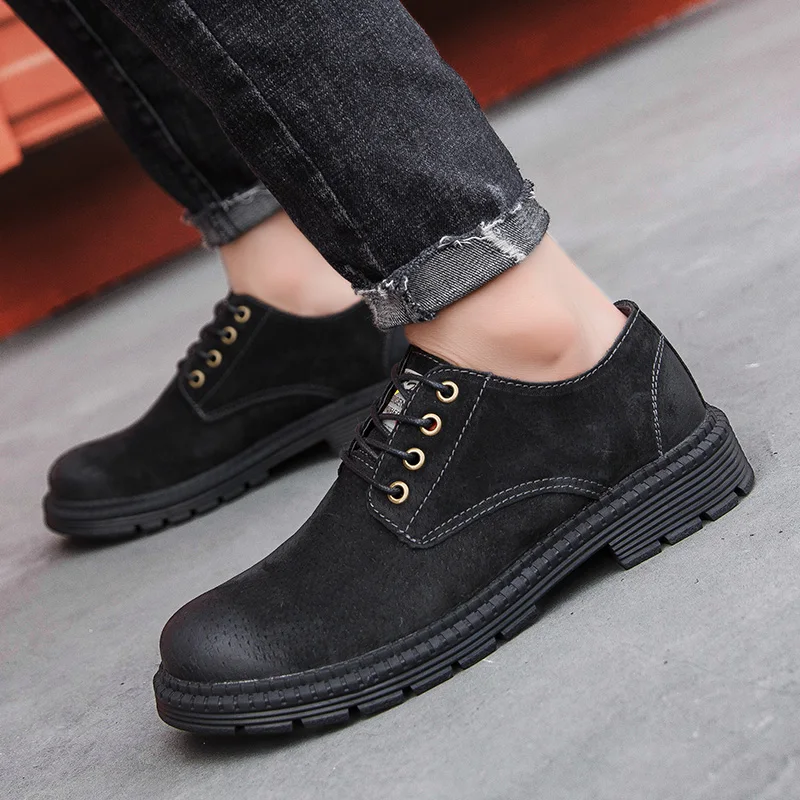 Shoes-for-men Leather Men's Boots Moccasins Men Shoes Black Zapatos De Hombre Cuero Genuino Mens Outdoor Summer
Shoes-for-men Leather Men's Boots Moccasins Men Shoes Black Zapatos De Hombre Cuero Genuino Mens Outdoor Summer