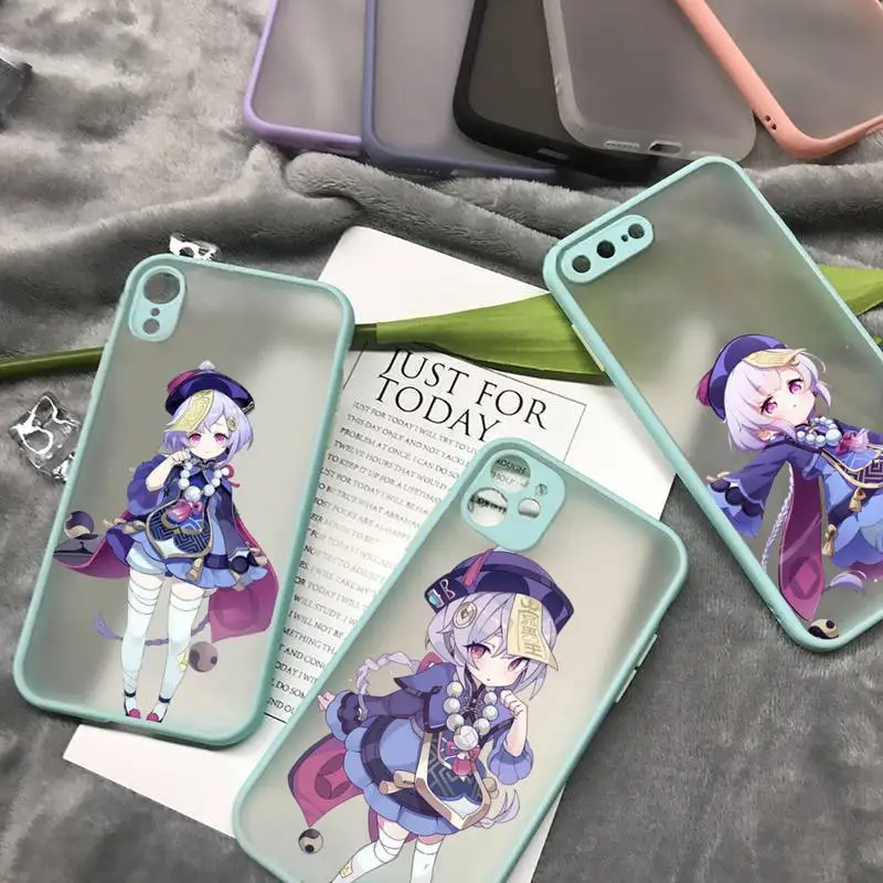 Qiqi Genshin Impact Phone Case matte transparent For iphone 7 8 11 12 plus mini x xs xr pro max cover
Qiqi Genshin Impact Phone Case matte transparent For iphone 7 8 11 12 plus mini x xs xr pro max cover