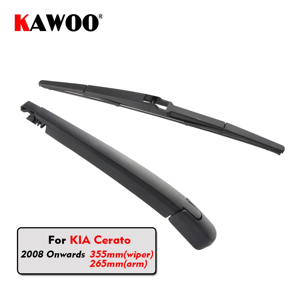 KAWOO Car Rear Wiper Blade Blades Back Window Wipers Arm For KIA Cerato Hatchback (2008 Onwards) 355mm Auto Windscreen Blade
KAWOO Car Rear Wiper Blade Blades Back Window Wipers Arm For KIA Cerato Hatchback (2008 Onwards) 355mm Auto Windscreen Blade