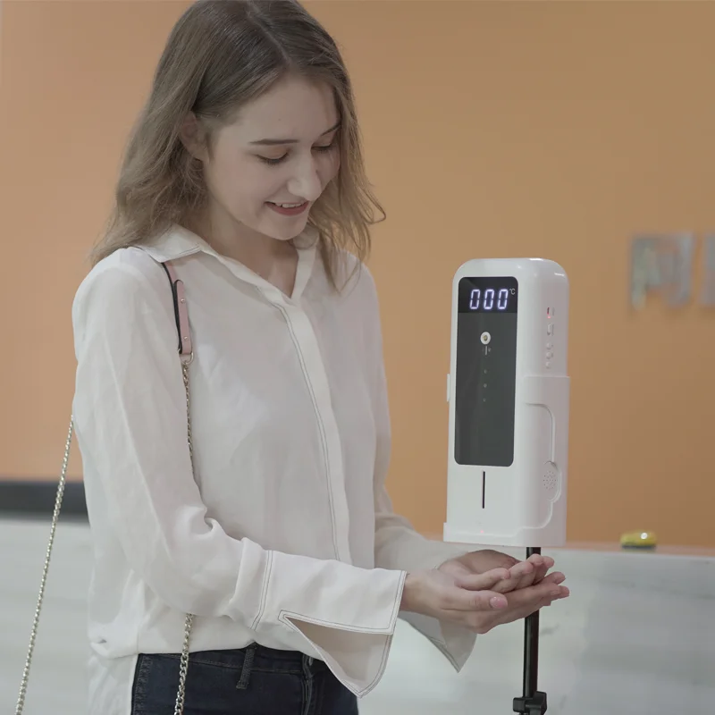 Automatic Multi-function Thermometer Test Temperature Hand Disinfection Machine
Automatic Multi-function Thermometer Test Temperature Hand Disinfection Machine