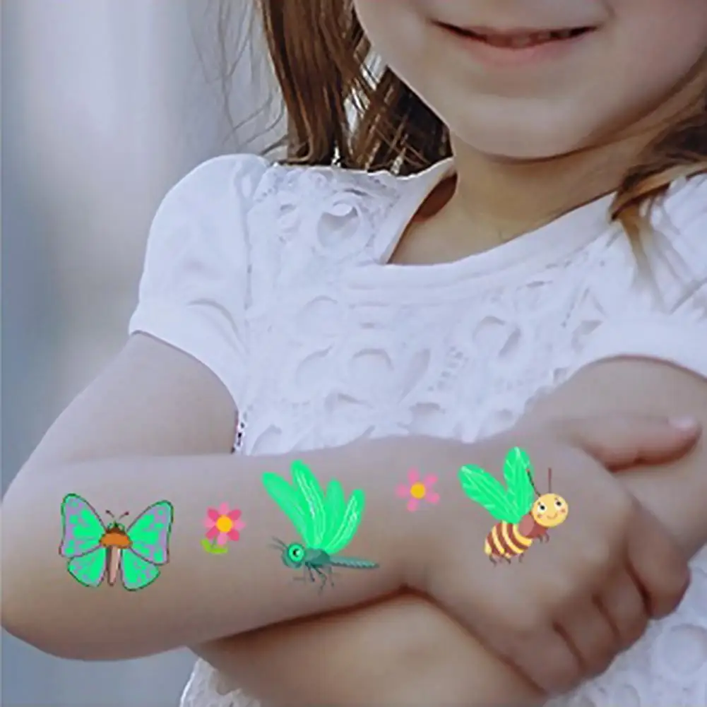 Hot Sales!!! Cartoon Animal Pattern Body Art Waterproof Luminous Temporary Tattoo for Arms
Hot Sales!!! Cartoon Animal Pattern Body Art Waterproof Luminous Temporary Tattoo for Arms