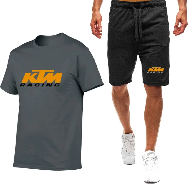 Brand Men's Casual Wear Short-sleeved Men's Sports Suit T-shirt + Sports Pants 2021 New Sports Men's Suit Jogging Outdoor Sports
Brand Men's Casual Wear Short-sleeved Men's Sports Suit T-shirt + Sports Pants 2021 New Sports Men's Suit Jogging Outdoor Sports