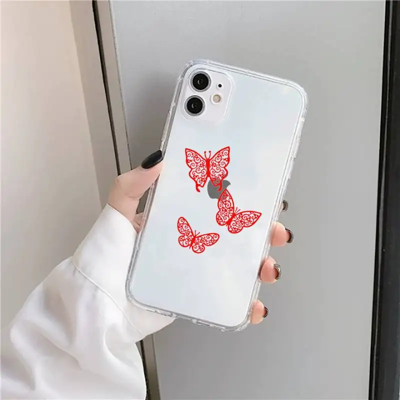 Lovebay Butterfly Glitter Phone Case Transparent soft For iphone 5 5s 5c se 6 6s 7 8 11 12 plus mini x xs xr pro max
Lovebay Butterfly Glitter Phone Case Transparent soft For iphone 5 5s 5c se 6 6s 7 8 11 12 plus mini x xs xr pro max