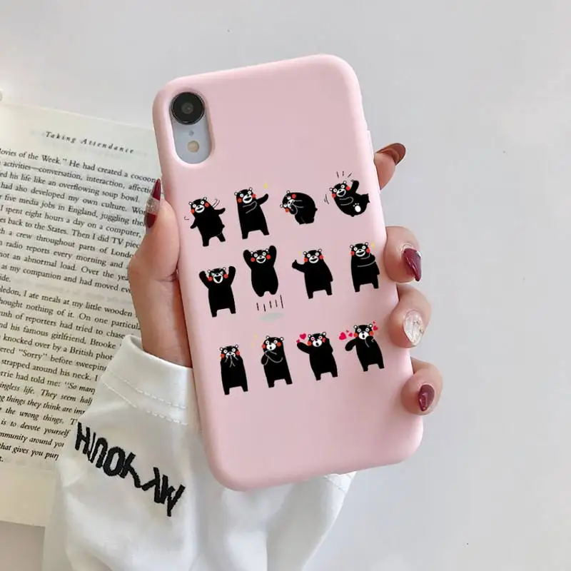 Mascot Kumamoto Phone Cases For IPhone 12 Pro Max 6 6s 7 8 Plus XS XR 12mini Se 2020 Iphone 11 Pro Max Candy Case
Mascot Kumamoto Phone Cases For IPhone 12 Pro Max 6 6s 7 8 Plus XS XR 12mini Se 2020 Iphone 11 Pro Max Candy Case