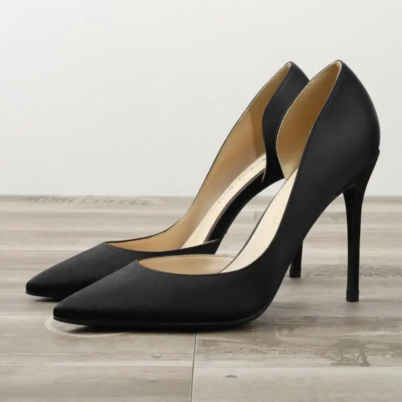 Coolcept Size 32-43 Women Pumps Pointed Toe Thin High Heel Slip On Shoes Solid Color Ladies Party Footwear Fashion
Coolcept Size 32-43 Women Pumps Pointed Toe Thin High Heel Slip On Shoes Solid Color Ladies Party Footwear Fashion