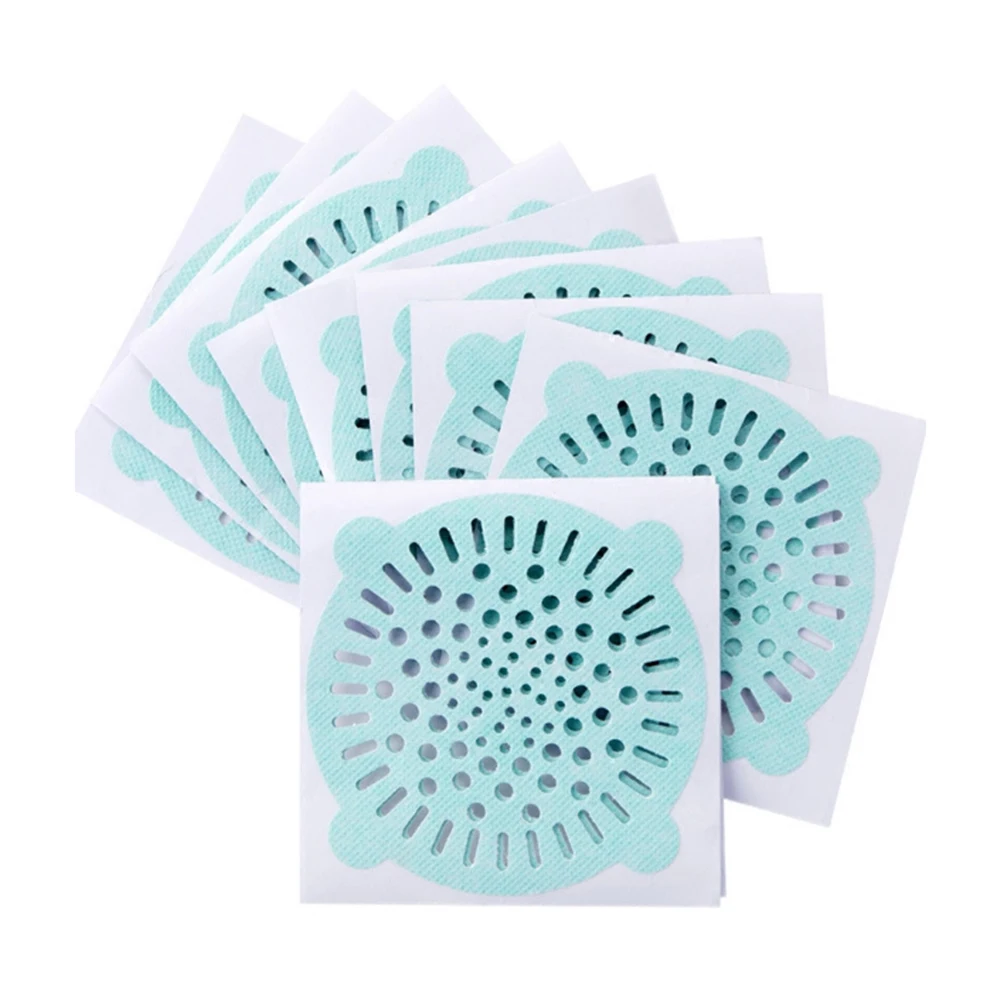 10pcs Disposable Bathroom Floor Drain Strainers Bathroom Sewer Hair Filter Sticker Anti-blocking Plug Sewer Filter
10pcs Disposable Bathroom Floor Drain Strainers Bathroom Sewer Hair Filter Sticker Anti-blocking Plug Sewer Filter