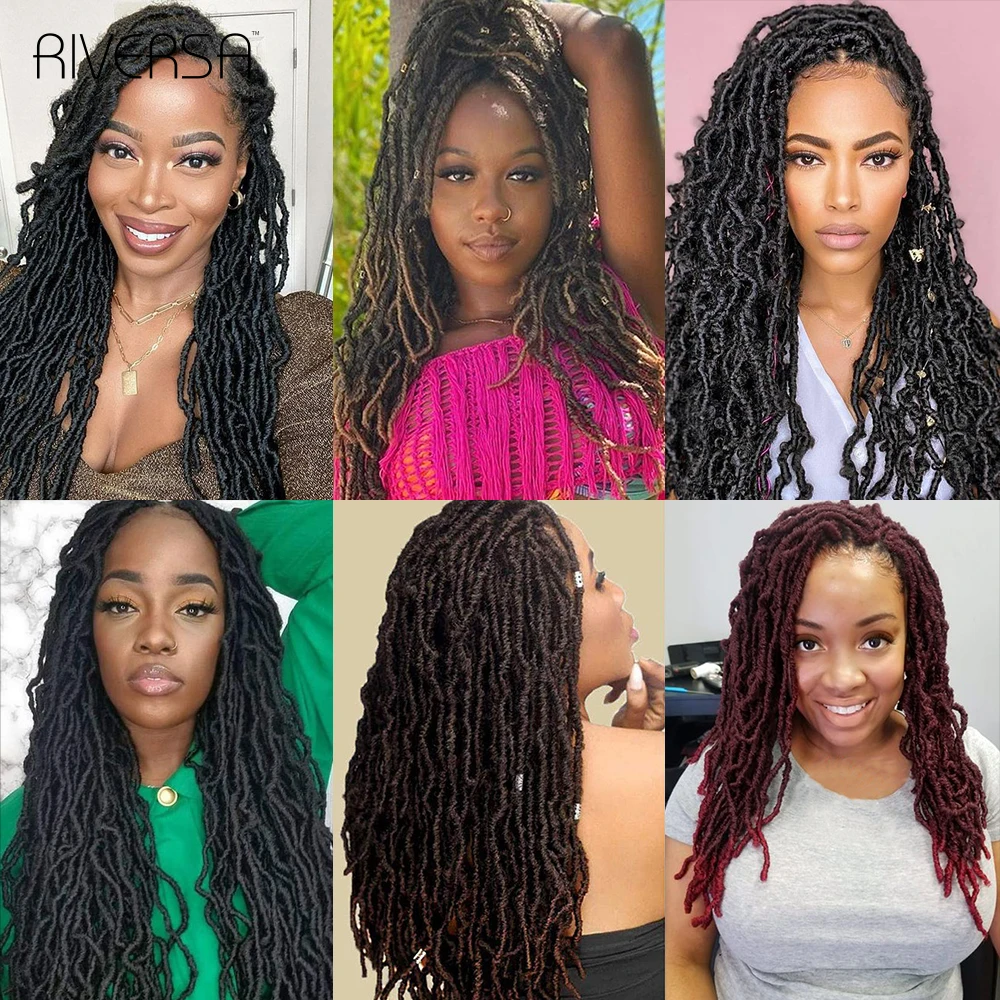 Ombre T30 Brown Synthetic Hair Extened Nu Soft Locs Crochet Braids Hair Crochet Hair Wavy Burgundy Red Dreadlocks Braids Riversa
Ombre T30 Brown Synthetic Hair Extened Nu Soft Locs Crochet Braids Hair Crochet Hair Wavy Burgundy Red Dreadlocks Braids Riversa