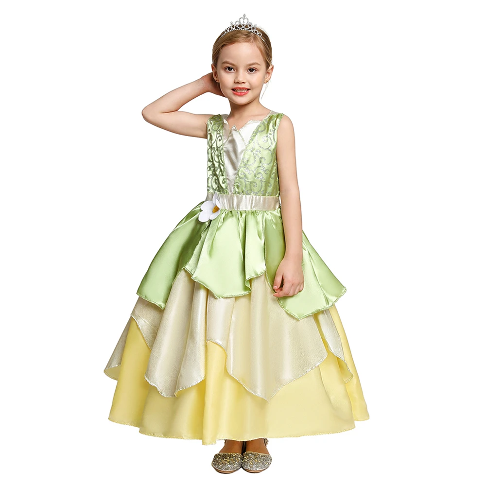 Girl Princess Costumes Anna and Elsa Role Playing Frocks Snow White Party Cosplay Outfits Unicorn Vampire Fairy Summer Dress
Girl Princess Costumes Anna and Elsa Role Playing Frocks Snow White Party Cosplay Outfits Unicorn Vampire Fairy Summer Dress
