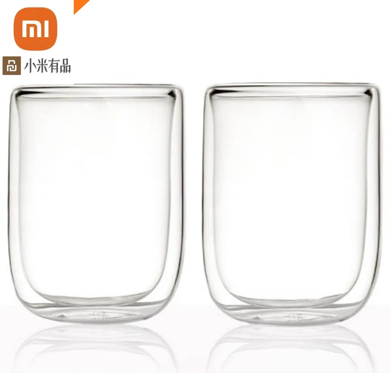 2pcs xiaomi youpin17PIN glass double-layer cup borosilicate glass 400mL large flow wine cup
2pcs xiaomi youpin17PIN glass double-layer cup borosilicate glass 400mL large flow wine cup
