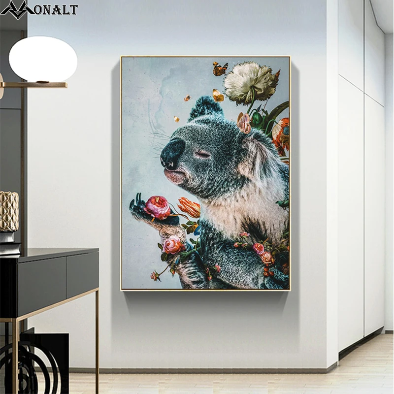 Canvas Painting wall art Koala animal poster Nordic Classical Hoom Decor for children's room canvas print picture
Canvas Painting wall art Koala animal poster Nordic Classical Hoom Decor for children's room canvas print picture