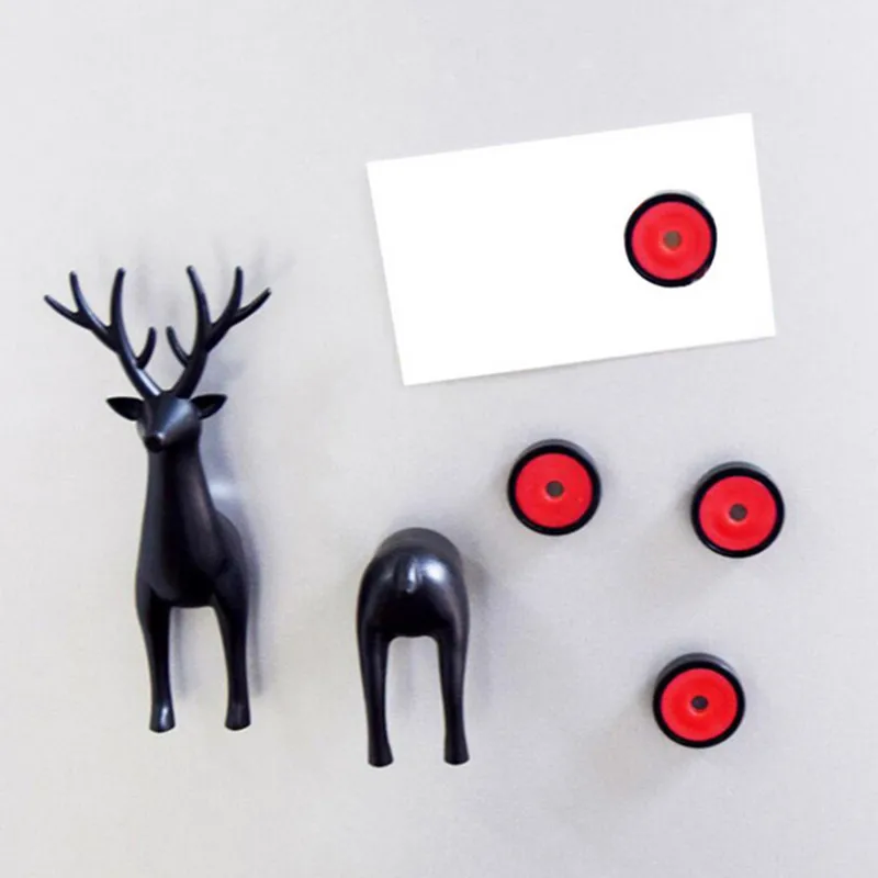 Sika Animal Fridge Magnet Stickers Decor Refrigerator Deer Prompt Information Magnet Multifunction Magnetic Comments Posted 
Sika Animal Fridge Magnet Stickers Decor Refrigerator Deer Prompt Information Magnet Multifunction Magnetic Comments Posted