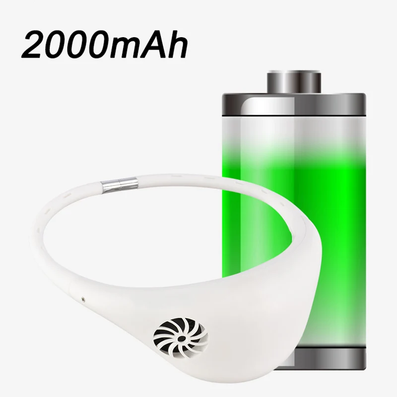 360 Sport Silent Leafless Fan Portable Neck Fan Hands Free Bladeless Neck FanUSB Rechargeable with 3-speed adjustment
360 Sport Silent Leafless Fan Portable Neck Fan Hands Free Bladeless Neck FanUSB Rechargeable with 3-speed adjustment