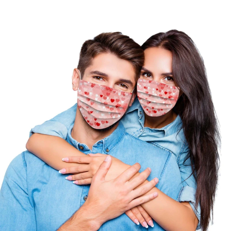 Universal Mask Three Layer Civilian Disposable Mask Couple Printing Fashion Protective Ear Hanging Mask
Universal Mask Three Layer Civilian Disposable Mask Couple Printing Fashion Protective Ear Hanging Mask