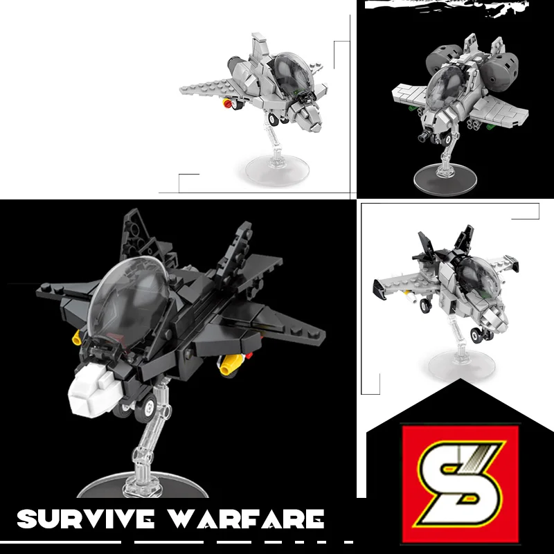 SY BLOCK Bricks Aircraft Toys Fighter Warplane Model Sky War Children Gift Military Survive Warfare Army Toy for Boys airplane
SY BLOCK Bricks Aircraft Toys Fighter Warplane Model Sky War Children Gift Military Survive Warfare Army Toy for Boys airplane
