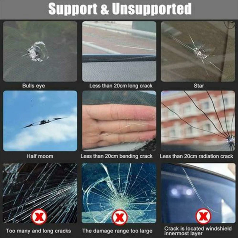 High Car Windshield Windscreen Glass Repair Resin Kit Auto Vehicle Window Fix Tool Repairing LG66
High Car Windshield Windscreen Glass Repair Resin Kit Auto Vehicle Window Fix Tool Repairing LG66