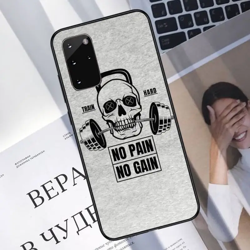 Bodybuilding Gym Fitness Equipment Phone Case For Samsung A40 A31 A50 A51 A71 A20E A20S S8 S9 S10 S20 Plus note 20 ultra
Bodybuilding Gym Fitness Equipment Phone Case For Samsung A40 A31 A50 A51 A71 A20E A20S S8 S9 S10 S20 Plus note 20 ultra