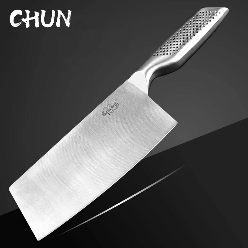 Отбеливающая серия CHUN 7 дюймов шеф-повара Кухня Ножи шеф повара Nakiri пластичный
