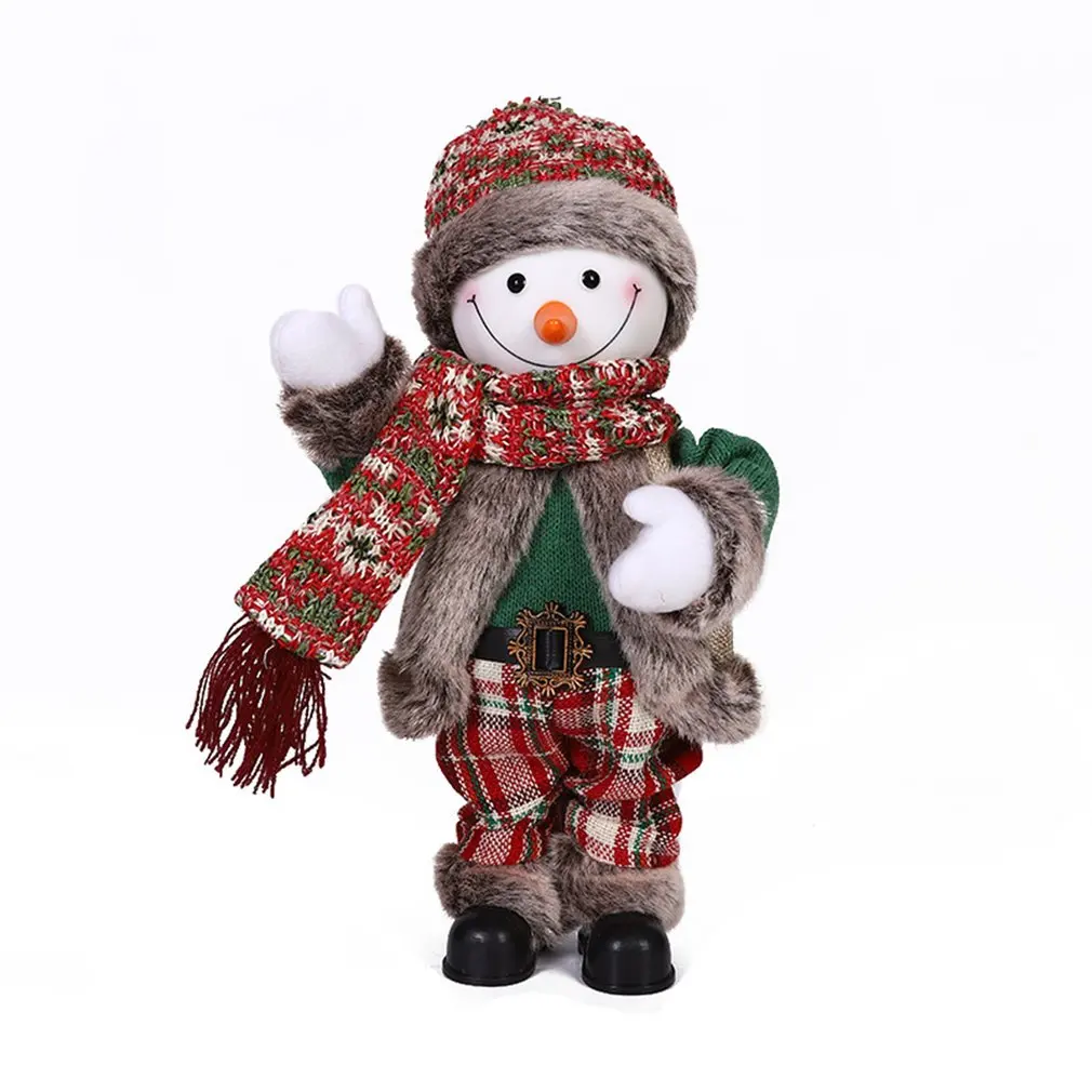 Ornament Christmas Snowman Electric Music Snowman Wearing Flower Hat Portable Christmas Decoration Holiday Gift
Ornament Christmas Snowman Electric Music Snowman Wearing Flower Hat Portable Christmas Decoration Holiday Gift