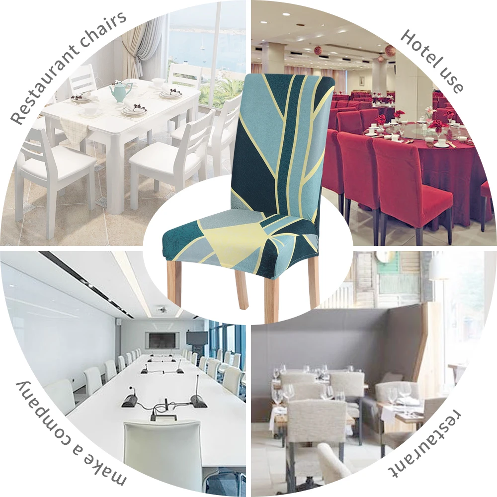 Elastic Stretch Dining Room Chair Covers Dustproof Chair Protector Slipcovers For Party Hotel Banquet Wedding Chair Decoration
Elastic Stretch Dining Room Chair Covers Dustproof Chair Protector Slipcovers For Party Hotel Banquet Wedding Chair Decoration