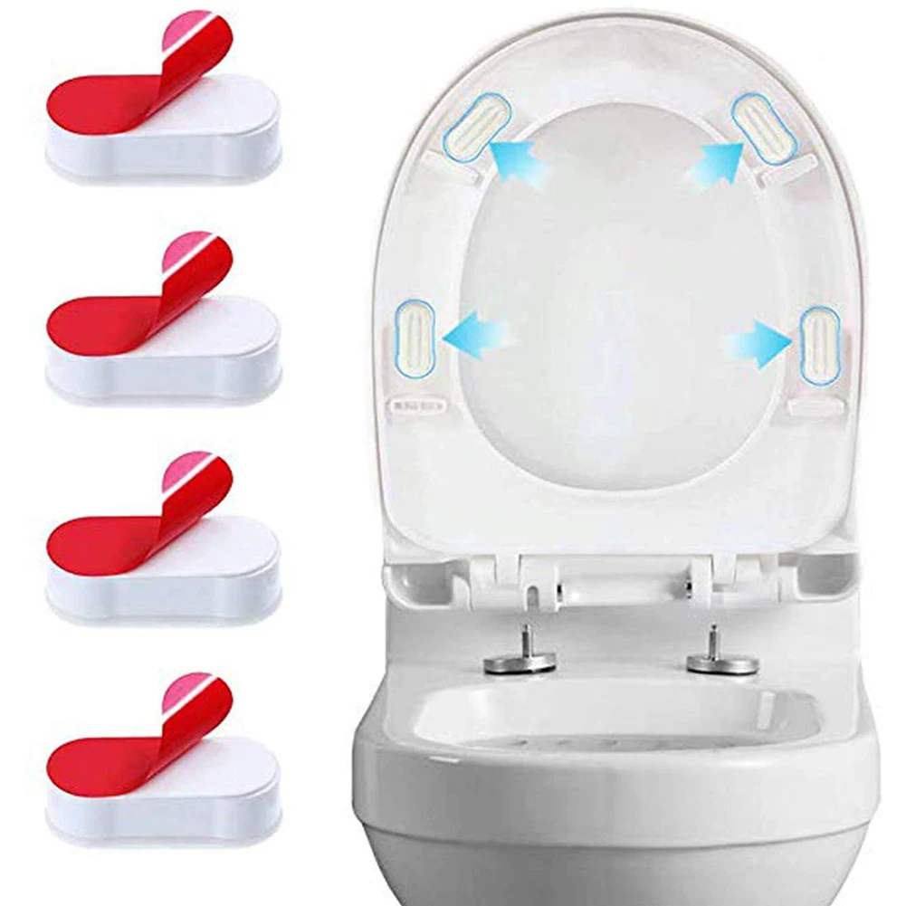 4pc Portable Bumpers Toilet Seat Cover Lifter Kit with Strong Adhesive Avoid Touching Hygienic Clean Supplies for Home and Hotel
4pc Portable Bumpers Toilet Seat Cover Lifter Kit with Strong Adhesive Avoid Touching Hygienic Clean Supplies for Home and Hotel