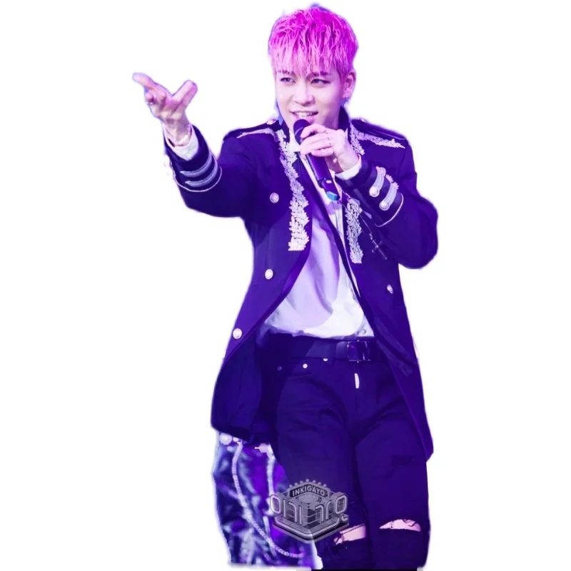 2021 New male singers and male dancers performing costumes male magician host dress
2021 New male singers and male dancers performing costumes male magician host dress