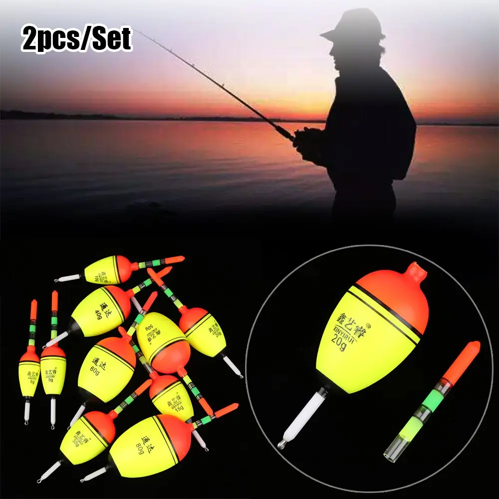 2pcs High Quality Hot Luminous Bobber Eva Foam Ball Boia Light Stick Fishing Night Float
2pcs High Quality Hot Luminous Bobber Eva Foam Ball Boia Light Stick Fishing Night Float