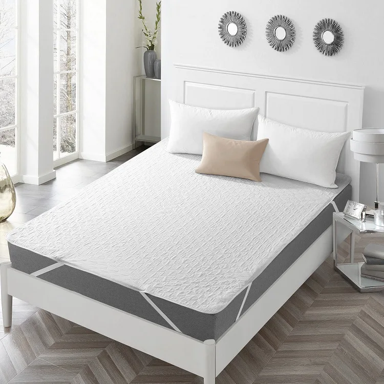 Waterproof Mattress Protector Queen Size Mattress Cover Summer Sleeping Mat Mattress Pad with Elastic Band
Waterproof Mattress Protector Queen Size Mattress Cover Summer Sleeping Mat Mattress Pad with Elastic Band