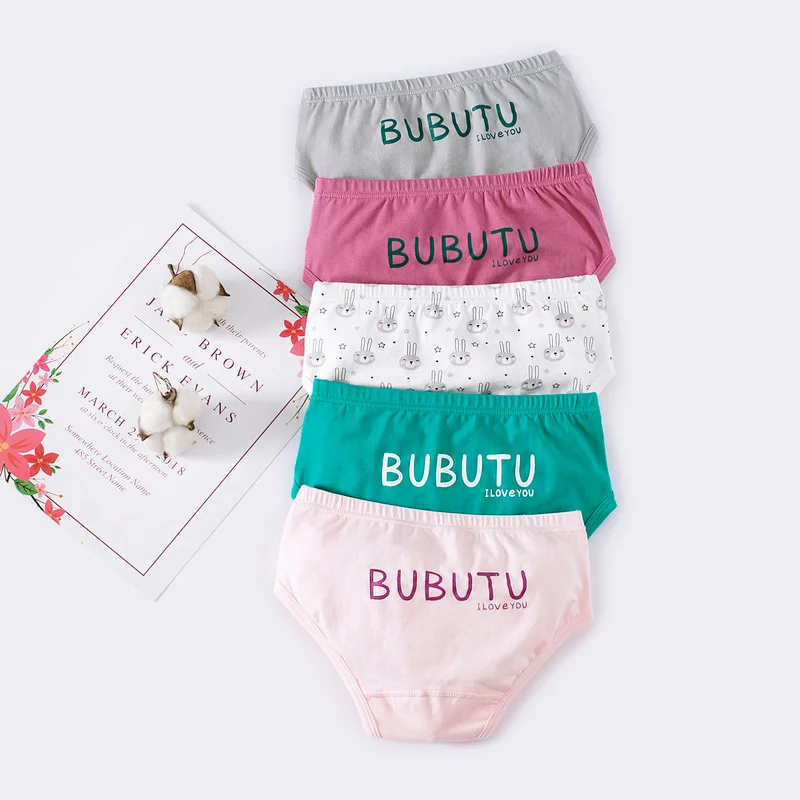 5 pieces/lot children's underwear combed cotton girls' underwear rabbits and letter pattern underwear for girl baby clothing
5 pieces/lot children's underwear combed cotton girls' underwear rabbits and letter pattern underwear for girl baby clothing