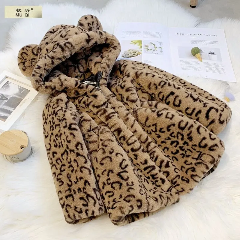 2-14 Year Children's Leopard Outerwear Brand Rabbit Faux Fur Coats Teen 12t Girls Winter Snowsuit Toddler Thick Christmas Coats
2-14 Year Children's Leopard Outerwear Brand Rabbit Faux Fur Coats Teen 12t Girls Winter Snowsuit Toddler Thick Christmas Coats