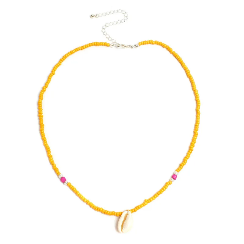 New Color Beads Puka Shell Necklace Female Handmade Beaded xiang shi Necklace Natural Shell Pendant Necklace Beach Jewelry
New Color Beads Puka Shell Necklace Female Handmade Beaded xiang shi Necklace Natural Shell Pendant Necklace Beach Jewelry