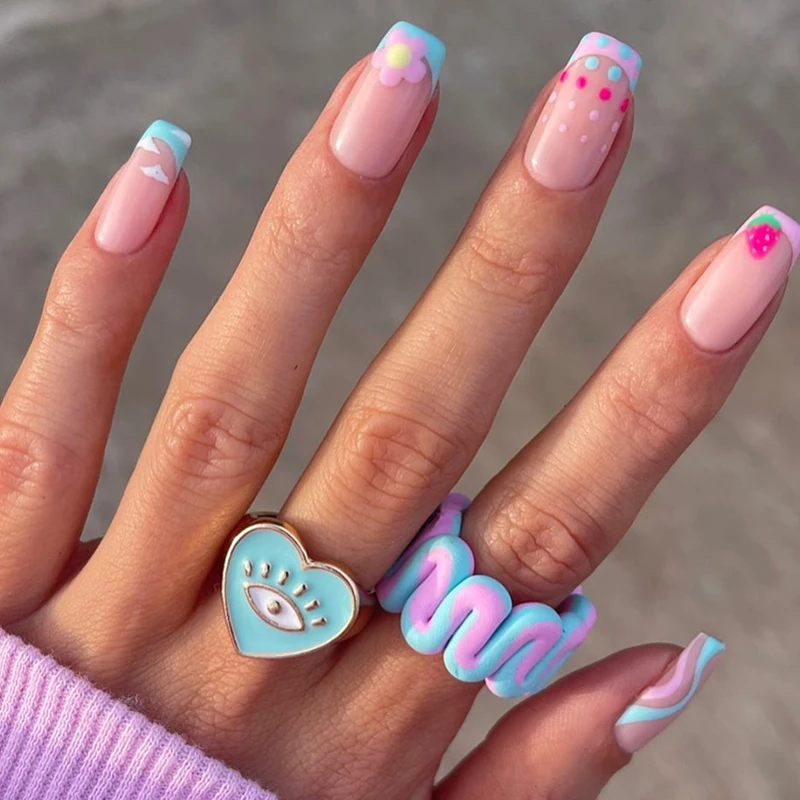 New INS Blue Heart Evil Eye Ring For Women Y2K Jewelry Pink Harajuku Vintage Ring Charm Egir Style 2000s Fashion Gifts New
New INS Blue Heart Evil Eye Ring For Women Y2K Jewelry Pink Harajuku Vintage Ring Charm Egir Style 2000s Fashion Gifts New